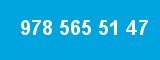 978 565 51 47 978 565 51 47